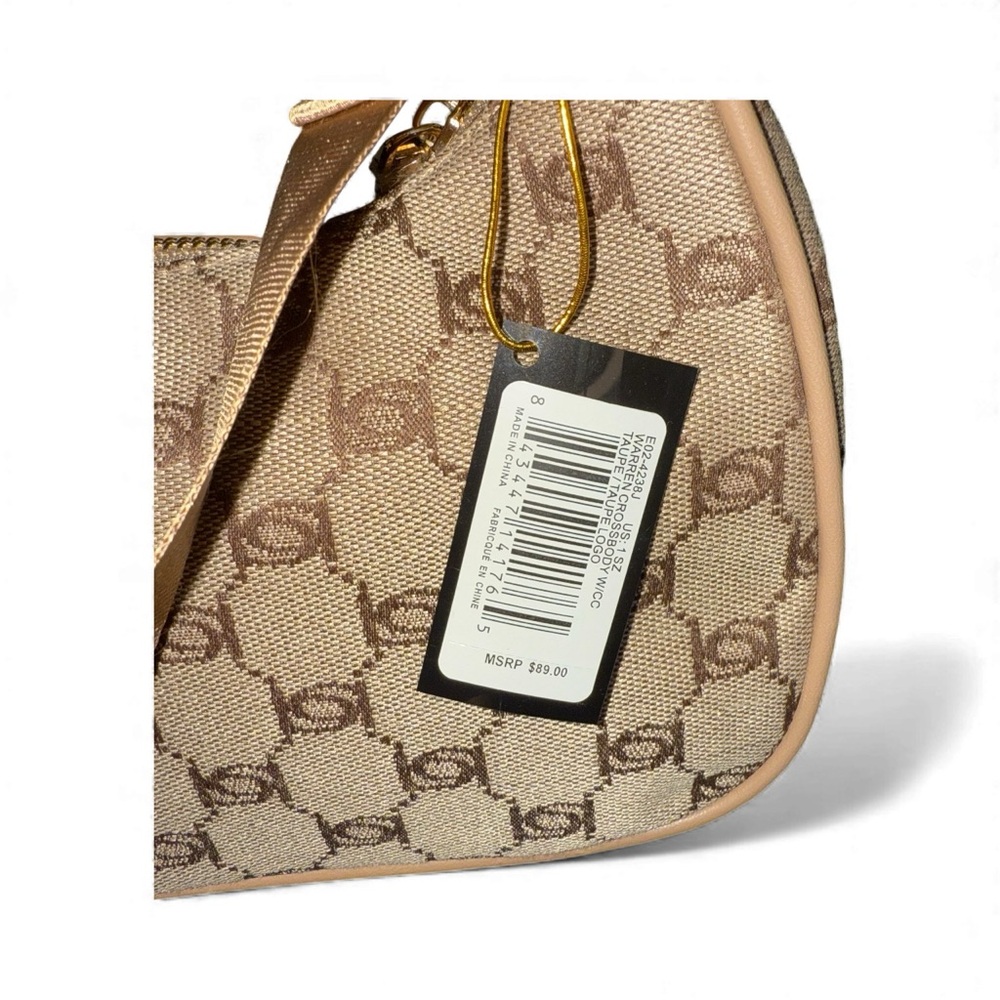 Bebe Tan and Gold Crossbody Bag Set - Picture 7 of 8
